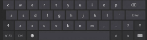teclado en pantalla de windows