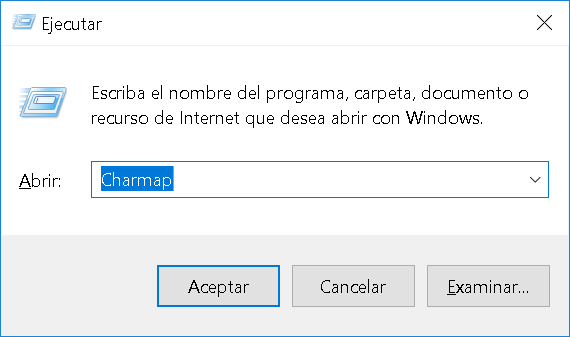 Ejecutar comandos en Windows