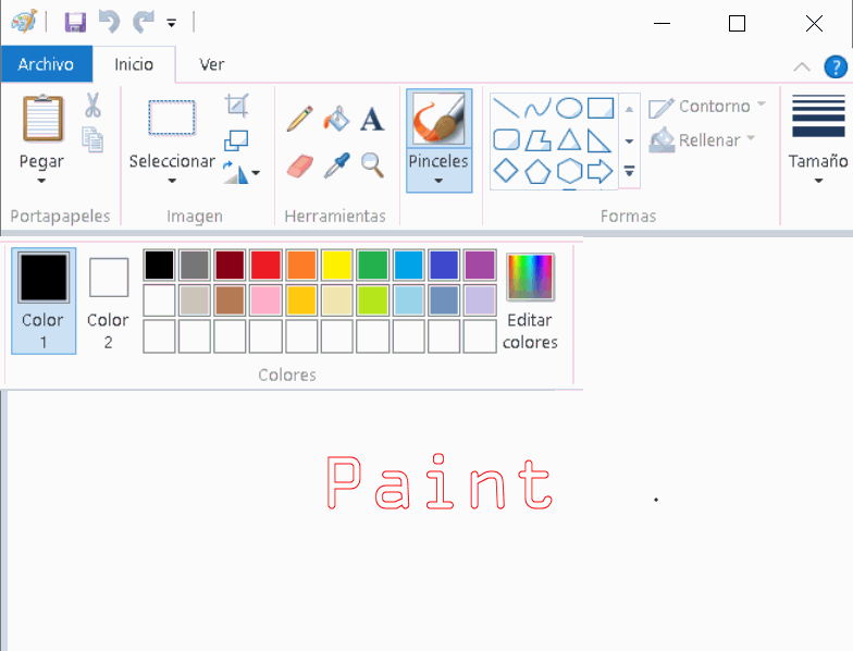 Interferencia Alapvető Elmélet Fák Herramientas De Dibujo De Paint