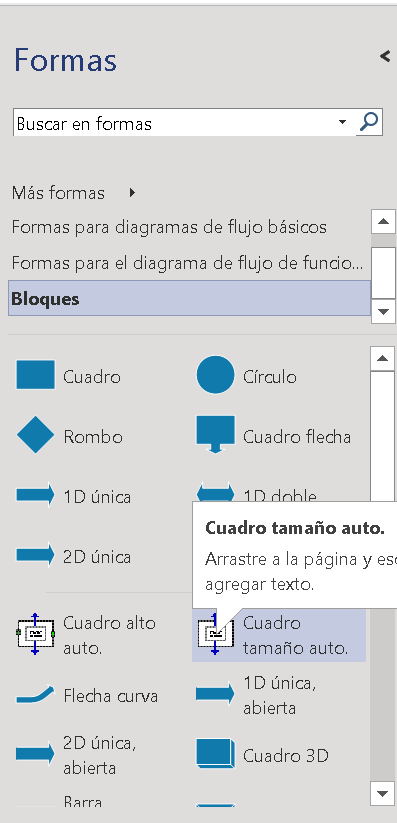 Galería de símbolos Visio 2019