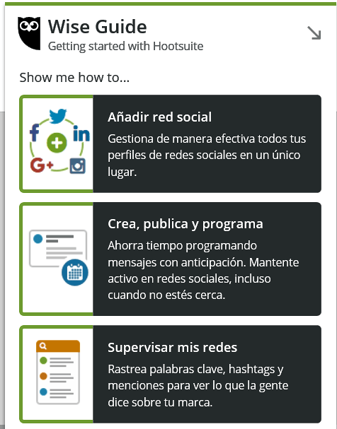 Guía hootsuite