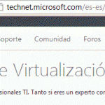 Página Principal del Learning Path de Virtualización technet.microsoft.com