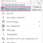 Búsquedas en Outlook