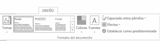 ficha diseño de Word