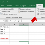 Ordenar y filtrar en Excel 2013