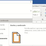 Bordes y sombreados en Word