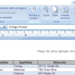 Impresión del libro de Excel