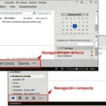 Navegación compacta en Outlook