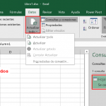 Enlazar datos a otras hojas del libro de Excel