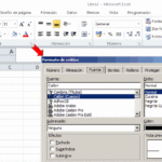 Iniciadores de cuadros de diálogo en Excel 2013