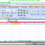 Interfaz Excel 2013