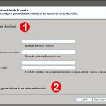 Configurar cuentas en Outlook 2013