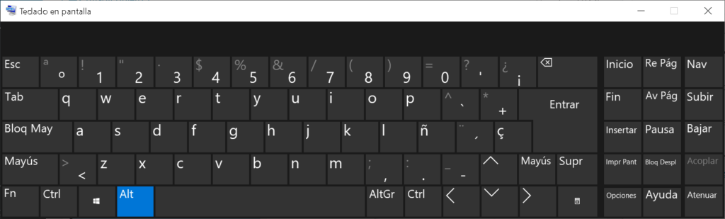 Teclado En Pantalla De Windows TabTip Buscar Tutorial