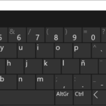 Oír tono al pulsar teclas en Windows 10