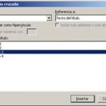 Referencias cruzadas en Word 2013