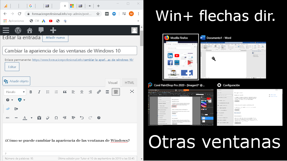 Ventanas en Windows 10