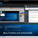 Multitarea en Windows 10