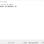 El Bloc de Notas de Windows 10 📄