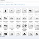 Gestionar Fuentes en Windows 10