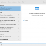 Configurar la ortografía en Windows 10