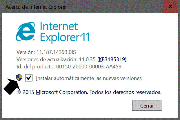 Ayuda Internet Explorer 11