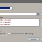 Consolidar datos en varias hojas de datos existentes