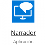 La aplicación NARRADOR en Windows 10