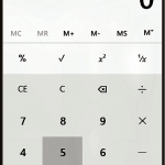 Calculadora de Windows 10