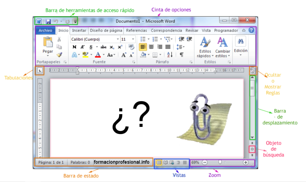 El asistente de búsquedas de Ms Office – ? Buscar Tutorial