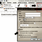 Control de texto en Word