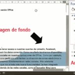 Fondos y marcas de agua en Word
