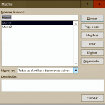 Macros VBA en Excel