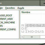 El Editor del Registro de Windows ( regedit.exe )