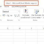 Reparar un fichero en Excel