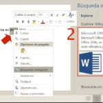 Búsqueda inteligente en Ms Word