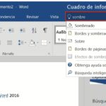 El cuadro de información ¿Qué desea hacer? de Ms Office