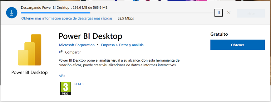 Descarga Power BI