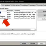 El Administrador de orígenes de datos ODBC de Windows 10