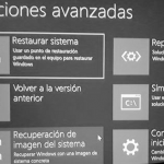 Opciones de recuperación de nuestro equipo en caso de mal funcionamiento