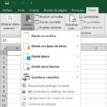 Obtener y transformar en Excel 2016