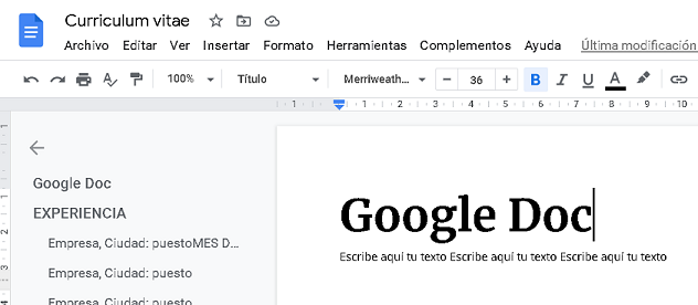 Google Doc