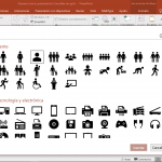Insertar iconos con Ms Powerpoint