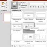 La herramienta Diapositivas de Powerpoint