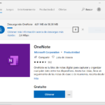Instalar Onenote