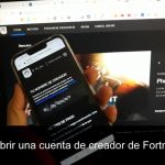 Abrir una cuenta de creador de Fortnite (Epic Games)
