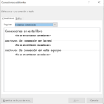 Excel: Acceso a Bases de datos exteriores