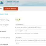 Cómo añadir un scroll infinito en tu Wordpress