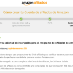 Tutorial del programa de afiliados de Amazon