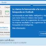 La nueva Búsqueda en Outlook