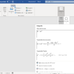 Insertar símbolos, ecuaciones y campos en Word 2013